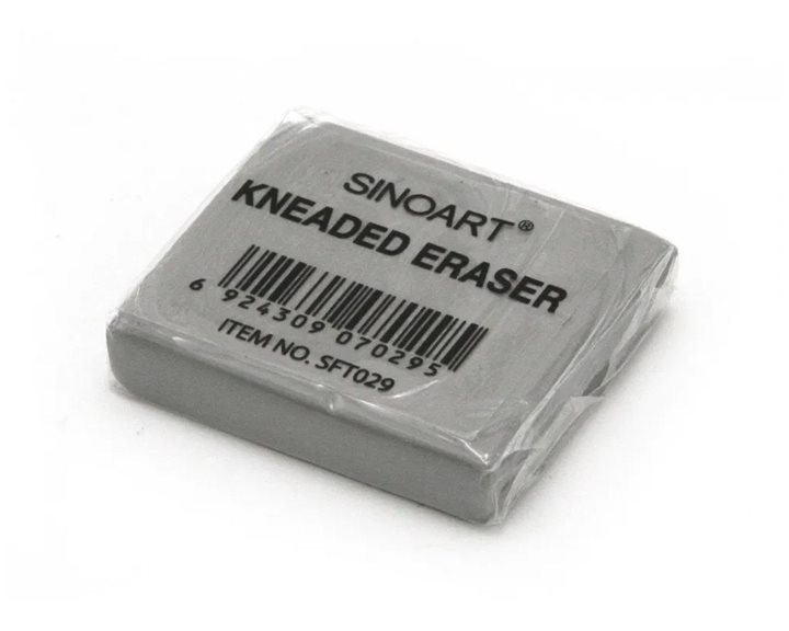 SinoArt Μαλακή Γόμα Για Κάρβουνο 3,5χ4χ0,7 cm