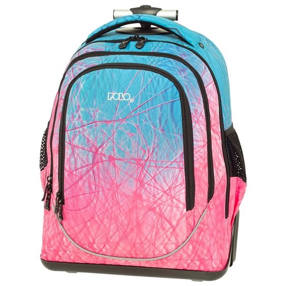 Polo Σακίδιο Trolley Μικρό Uplow Pink/Cyan Craft 901253-8255