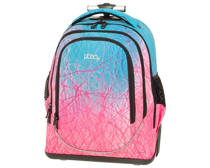 Polo Σακίδιο Trolley Μικρό Uplow Pink/Cyan Craft 901253-8255