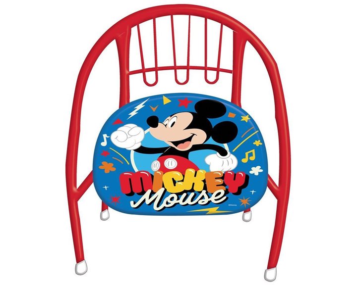 Καρεκλάκι Μεταλλικό 36χ35χ36εκ Mickey Mouse