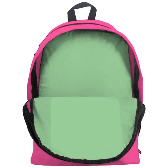 Τσάντα Πλάτης Must Monochrome Plus 32x19x42 2Θήκες Ροζ Fluo 900D RPET