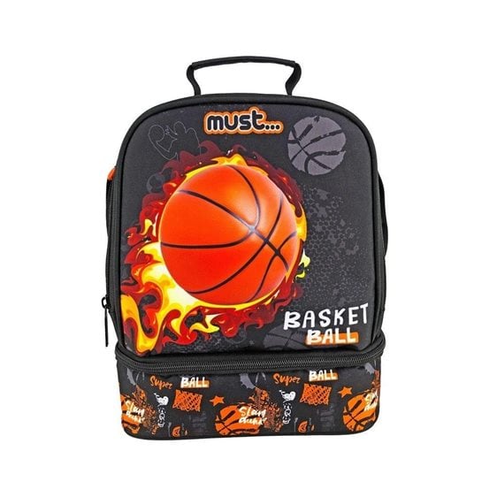 Τσαντάκι Φαγητού Ισοθερμικό Must Yummy 22x16x28 Basketball