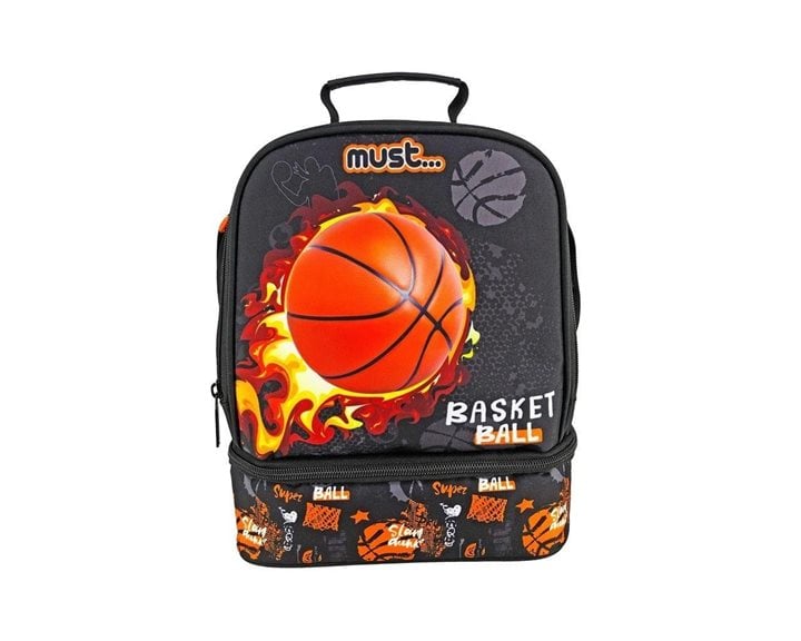 Τσαντάκι Φαγητού Ισοθερμικό Must Yummy 22x16x28 Basketball