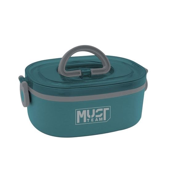 Φαγητοδοχείο Ανοξείδωτο με Κουτάλι 750ml Must 19.5χ14χ7χ6