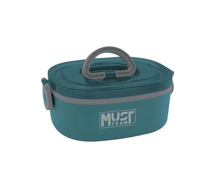 Φαγητοδοχείο Ανοξείδωτο με Κουτάλι 750ml Must 19.5χ14χ7χ6