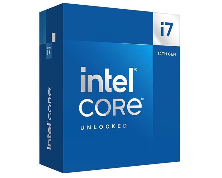 INTEL CPU CORE i7 14700K, 20C/28T, up to 5.60GHz, CACHE 33MB, SOCKET LGA1700 14th GEN, GPU, BOX, 3YW.