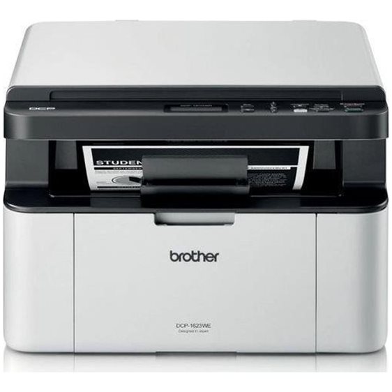 Brother Mfp Laser Mono Dcp-1623We, P/C/S, A4, 20Ppm, 2400X600 Dpi, 32Mb, 10.000P/M, Usb/Wireless, 2Yw Dcp-1623We