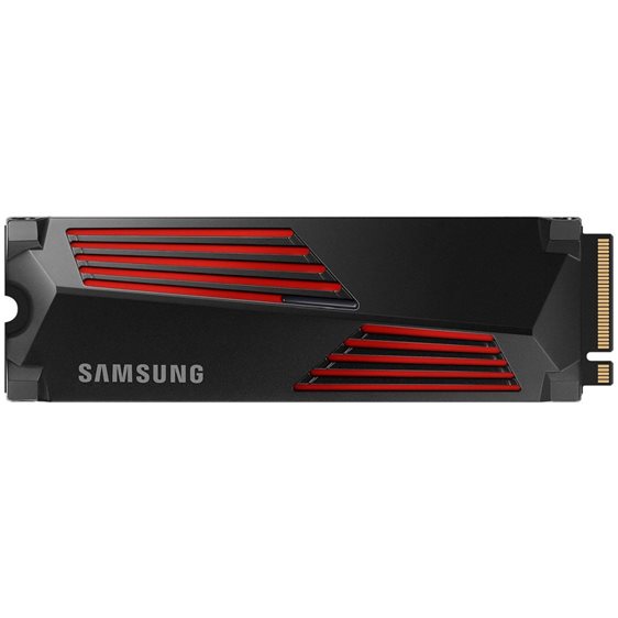 SAMSUNG SSD M.2 NVMe PCI-E GEN4 4TB MZ-V9P4T0CW SERIES 990 PRO w/ Heatsink, M.2 2280, NVMe PCI-E GEN4x4, READ 7450MB/s, WRITE 6900MB/s, 5YW. MZ-V9P4T0CW