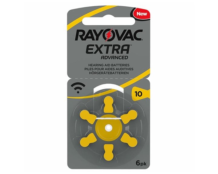 Rayovac Extra Advanced Μπαταρίες Ακουστικών Βαρηκοΐας 10 1.45V (RAYPR70)