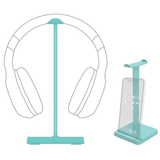ARMAGGEDDON GAMING HEADPHONE STAND MINT
