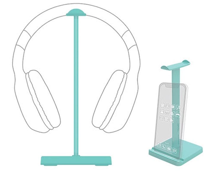 ARMAGGEDDON GAMING HEADPHONE STAND MINT
