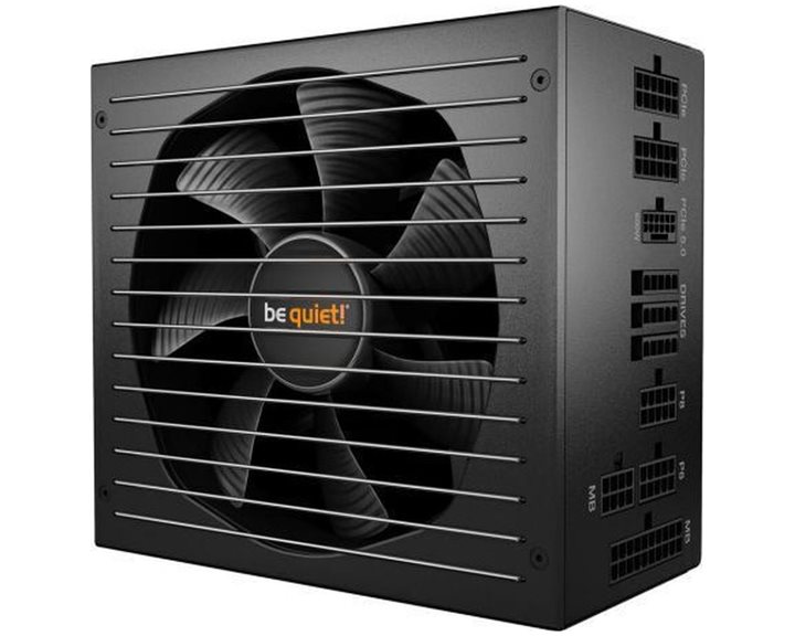 BeQuiet PSU Straight Power 12 850W BN337, Platinum Certified, Modular Cables, Silent Wings 135mm Fan, 10YW. BN337