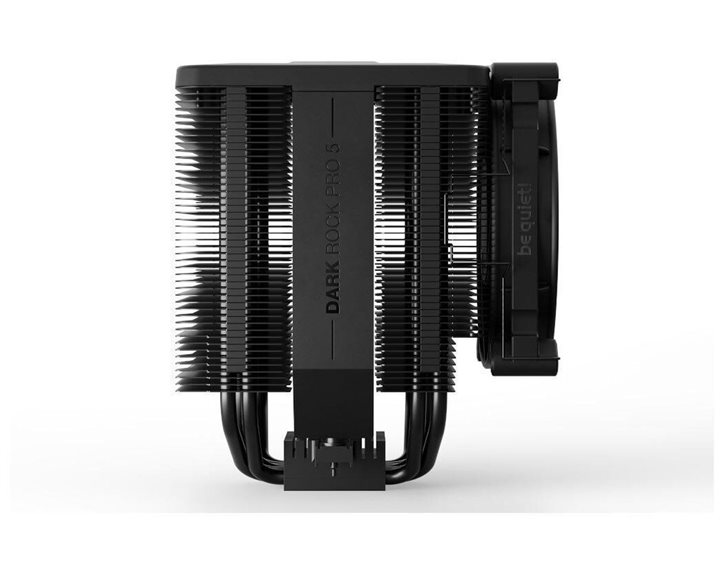 BEQUIET CPU AIR COOLER DARK ROCK PRO 5 BK036, 270W TDP, INTEL SOCKET LGA 1851/1700/1200/1150/1151/1155, AMD AM4/AM5, DUAL PWM 135MM/120MM FAN, BLACK, 3YW.