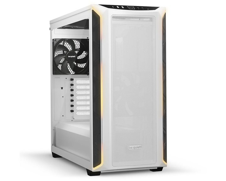 BEQUIET PC CHASSIS SHADOW BASE 800DX WHITE BGW62, MIDI TOWER ATX, ARGB LIGHTING, W/O PSU, Top: 1x Pure Wings 3 140mm PWM, Front: 1x Pure Wings 3 140mm PWM, Rear: 1x Pure Wings 3 140mm PWM, 3YW.