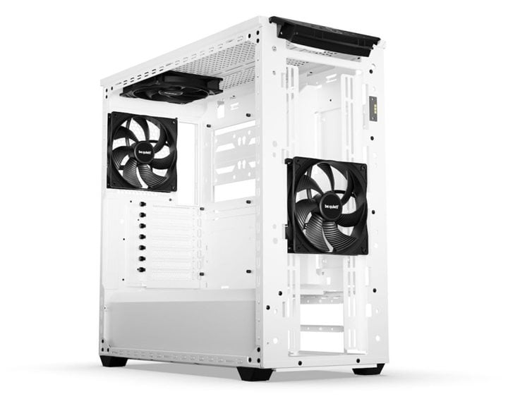 BEQUIET PC CHASSIS SHADOW BASE 800DX WHITE BGW62, MIDI TOWER ATX, ARGB LIGHTING, W/O PSU, Top: 1x Pure Wings 3 140mm PWM, Front: 1x Pure Wings 3 140mm PWM, Rear: 1x Pure Wings 3 140mm PWM, 3YW.