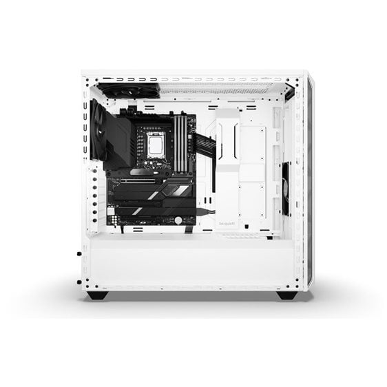 BEQUIET PC CHASSIS SHADOW BASE 800DX WHITE BGW62, MIDI TOWER ATX, ARGB LIGHTING, W/O PSU, Top: 1x Pure Wings 3 140mm PWM, Front: 1x Pure Wings 3 140mm PWM, Rear: 1x Pure Wings 3 140mm PWM, 3YW.
