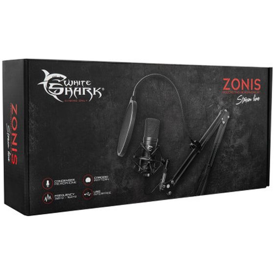 WHITE SHARK HQ MICROPHONE ZONIS