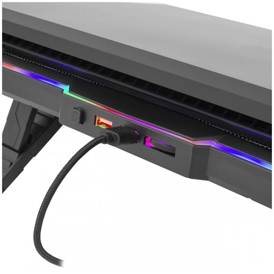 WHITE SHARK RGB COOLING PAD GCP-03 GLACIER