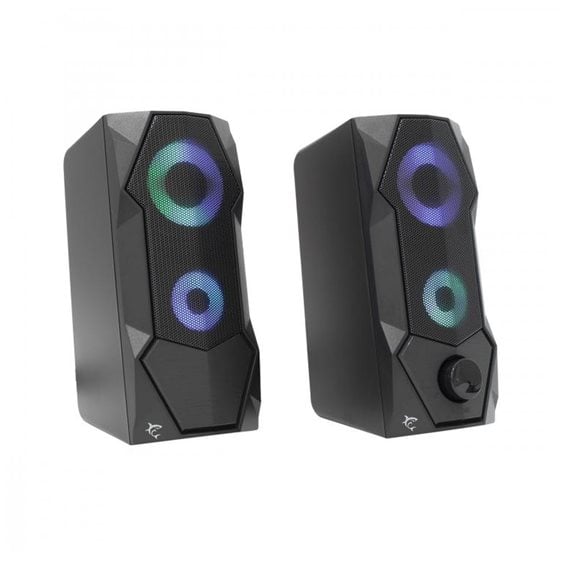 WHITE SHARK RGB SPEAKER 2.0 FLOW