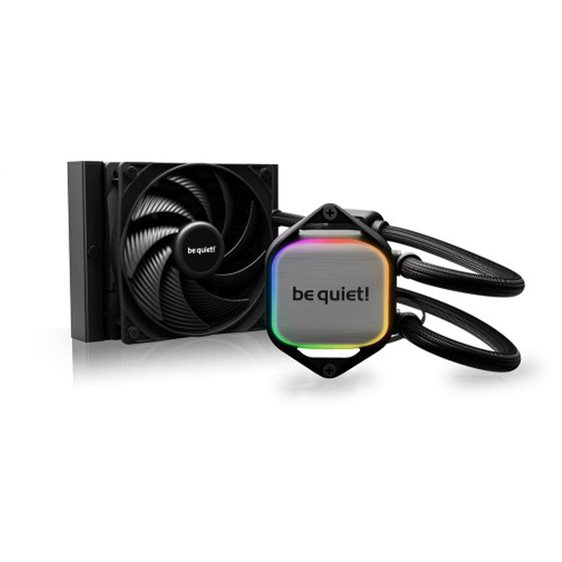 BeQuiet CPU Hydro Cooler Pure Loop 2 120mm BW016, Intel 1700/1200/1150/1151/1155, AMD AM5/AM4, Square ARGB Illuminating Cooling Block, 1x Fan Pure Wings 3 120mm, 3YW. BW016