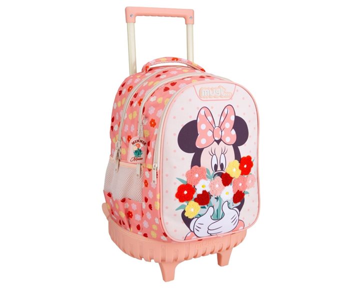 Τσάντα Τρόλλευ Must 34x20x44cm 3 Θήκες Minnie Happiness