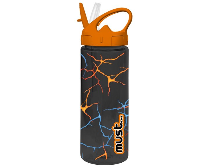 Παγούρι Must 500ml PS με καλαμάκι  6,5χ21,5