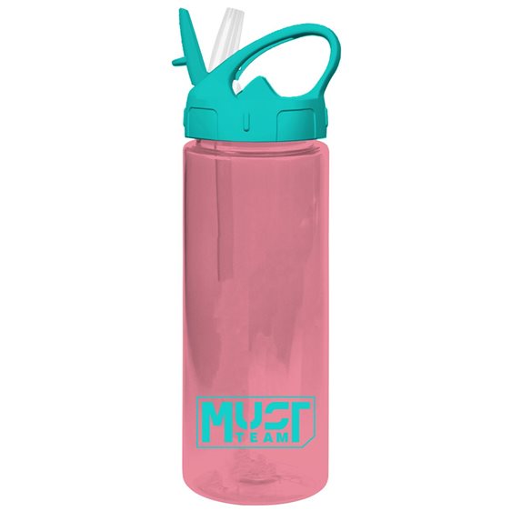 Παγούρι Must 500ml PS με καλαμάκι 6,5χ21,5