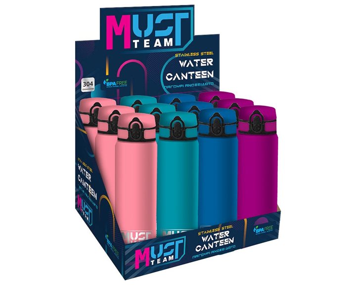 Παγούρι Must Ανοξείδωτο 600ml 7x23 585682