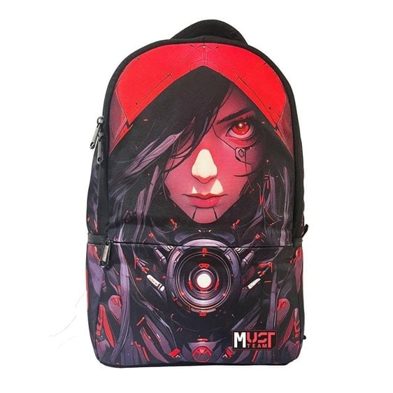 Τσάντα Πλάτης Must Art 29x16x45 1 Θήκη Red Gir