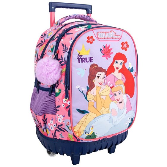 Τσάντα Τρόλευ Must με 3 Θήκες 34x20x44  Princess Be True