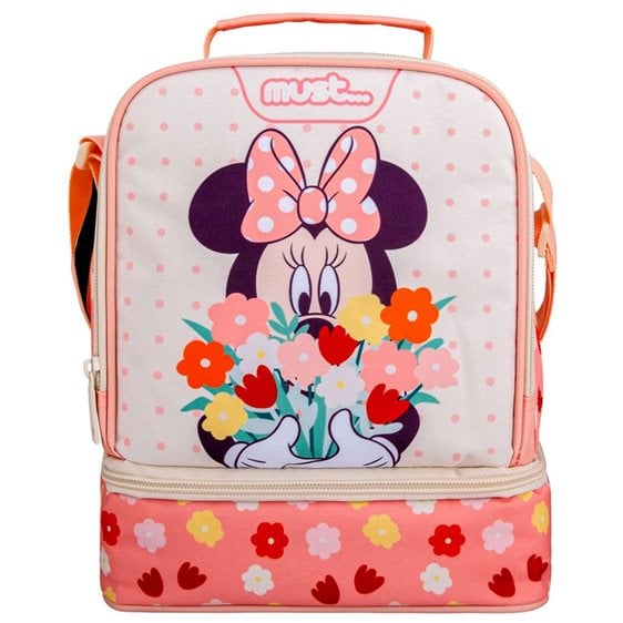 Τσαντάκι Φαγητού Ισοθερμικό Must 22x16x28 Minnie Happiness