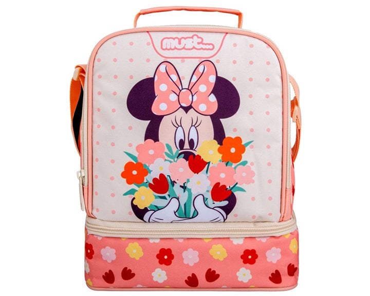 Τσαντάκι Φαγητού Ισοθερμικό Must 22x16x28 Minnie Happiness