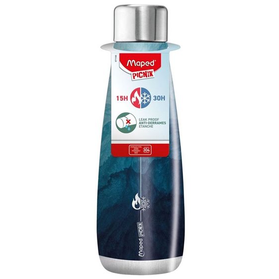 Maped Παγούρι Ανοξειδωτο Ισοθερ.Water 500ml 871198
