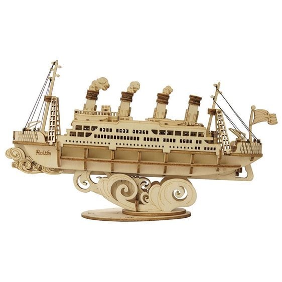 Robotime DIY 3D Puzzle Cruise Ship 145pcs