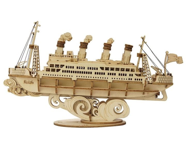 Robotime DIY 3D Puzzle Cruise Ship 145pcs