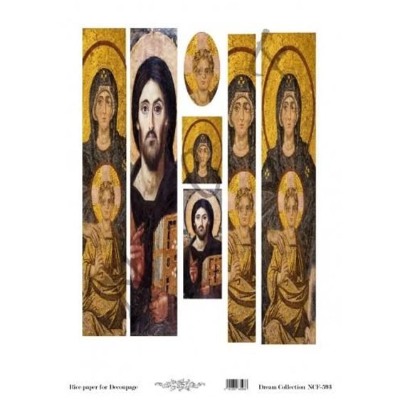Χαρτί Decoupage Λαμπάδας A3 NCF-593