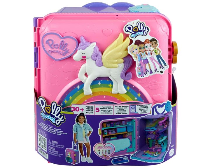 Mattel Polly Pocket Pollyville Βαλιτσάκι - Λούνα Παρκ HKV43