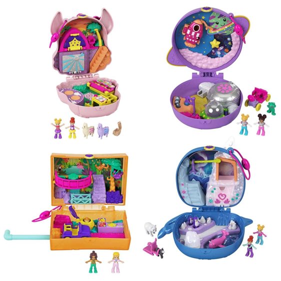 Mattel Polly Pocket Hedgehog Coffee Shop Compact FRY35 / HRD37