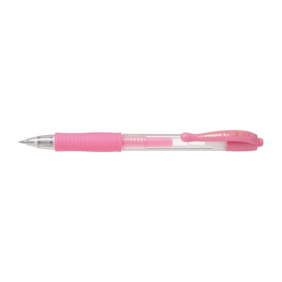 Pilot Στυλό G-2 0.7mm Παστέλ Ροζ