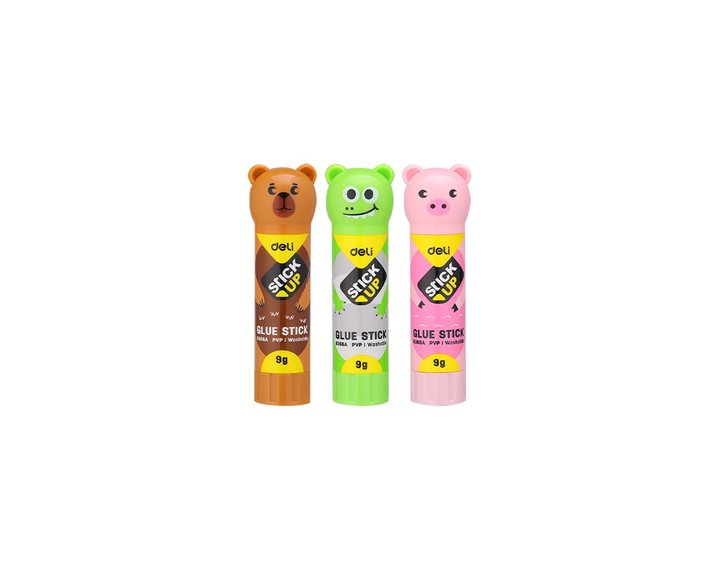 Deli  Κόλλα Stick Ζωάκια 9gr