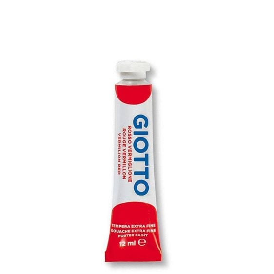 Τέμπερα Giotto Σωληνάριο 12ml Κόκκινο Vermilion 352007