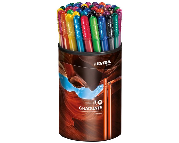 Μαρκαδόρος Lyra Graduate Fineliner 0.5mm Λαχανί