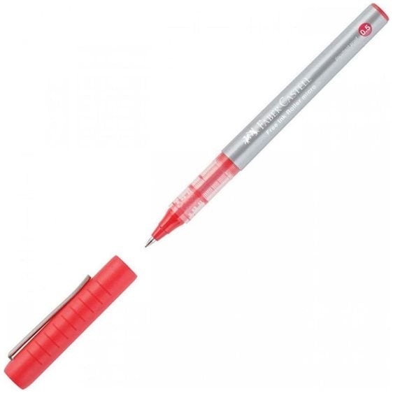 Στυλό Faber-Castell  Rollerball 0.5mm με Κόκκινο  Μελάνι Free Ink Needle