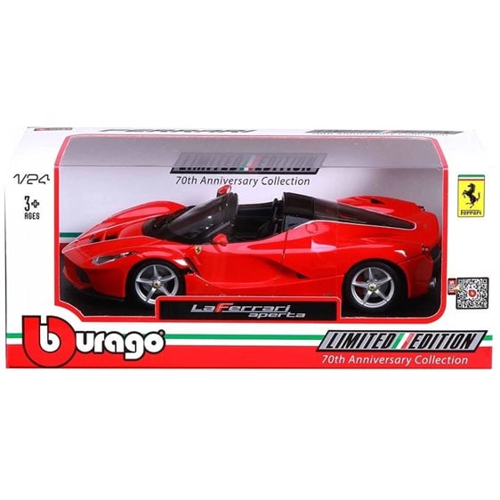 Αυτοκίνητο μεταλλικό Burago 1/24 Ferrari Aperta  26022