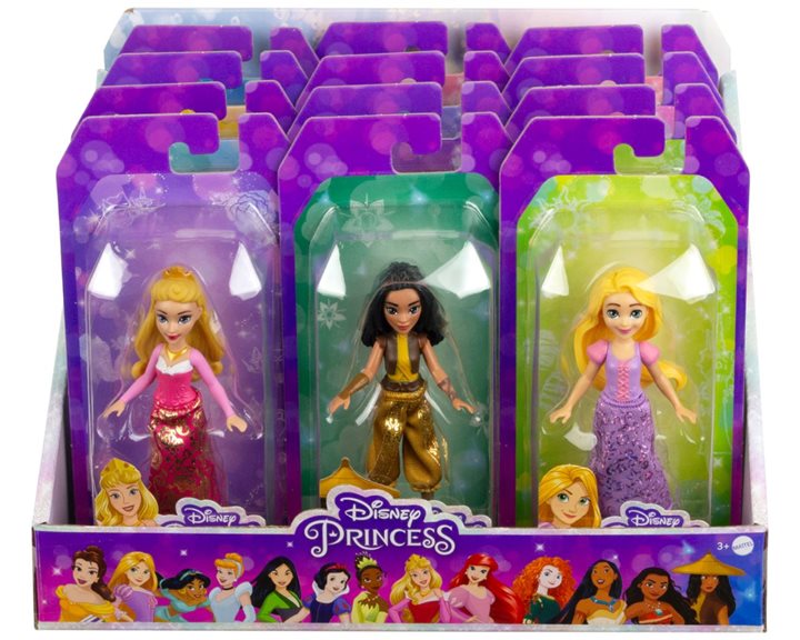 Mattel Frozen Μινι Κούκλες Άννα 9 εκ. HLW97 / HLW99