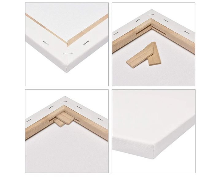 Τελάρο Ζωγραφικής Buonarroti 16x16cm Με Βαμβακερό Καμβά
