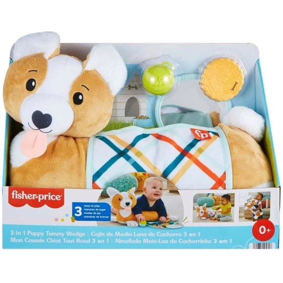 Fisher-Price Μαξιλαράκι Δραστηριοτήτων - Σκυλάκι