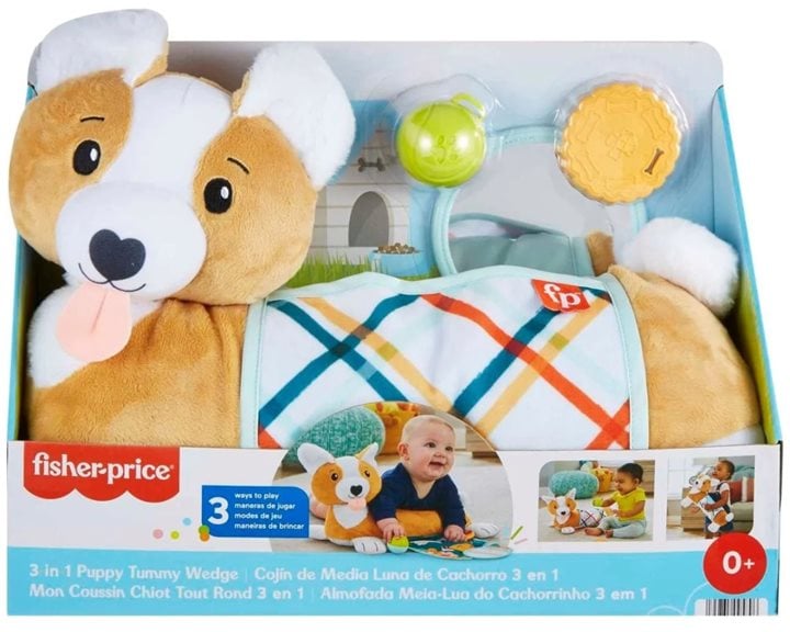 Fisher-Price Μαξιλαράκι Δραστηριοτήτων - Σκυλάκι