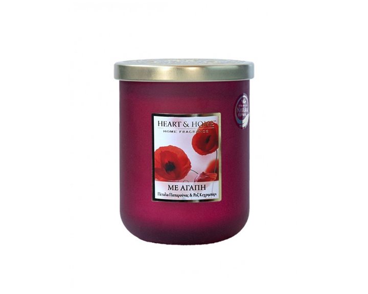 Κερί Αρωματικό Heart & Home Με Αγάπη 320g 2769510343