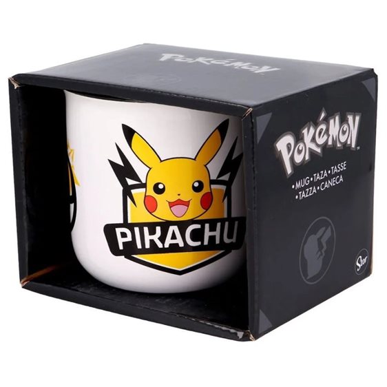 Pokemon Pikachu  Breakfast Mug 14 Oz In Gift Box